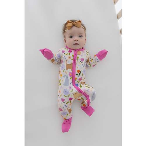 Flexi-Fit Zip PJ - Pretty Kitty - Tencel Modal