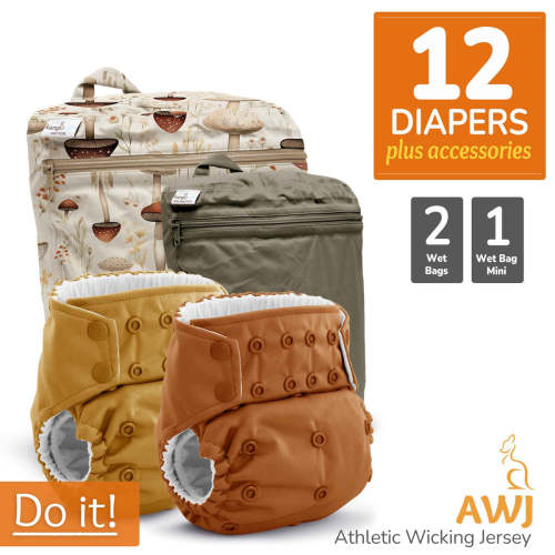 Cloth Diaper Bundle - Do It! | Rumparooz G3 AWJ :: 12 pack