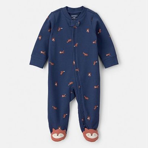Baby Boy Carter's 100% Cotton 2-Way Zip Sleep & Play Pajamas