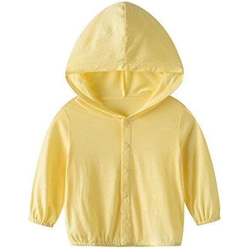Vivobiniya Baby Lightweight Sunscreen Hoodie Toddler Summer Sun Protection Outwear Breathable Coat Jacket 3m-5Y