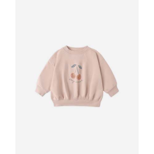 Relaxed Sweatshirt Cherry