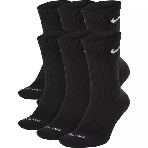 Nike Everyday Plus Training Medium Cushion 6 Pack Crew Socks