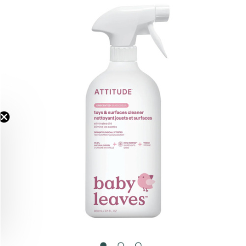 Toy & Surface Cleaner - No-rinse cleansing I ATTITUDE