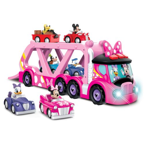 Disney Junior: 19" Vehicle Hauler - 6 CharacterPullback Cars