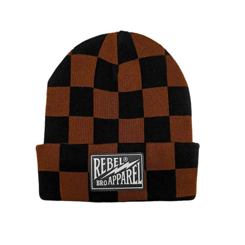 Beanie in Smoke + Spice