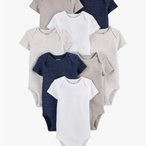 Simple Joys by Carter's Unisex-Baby 8-Pack Short-Sleeve Bodysuit