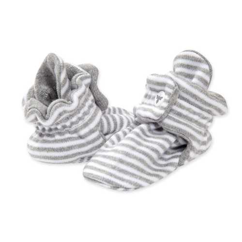 Classic Stripe Organic Cotton Baby Booties – Burt's Bees Baby
