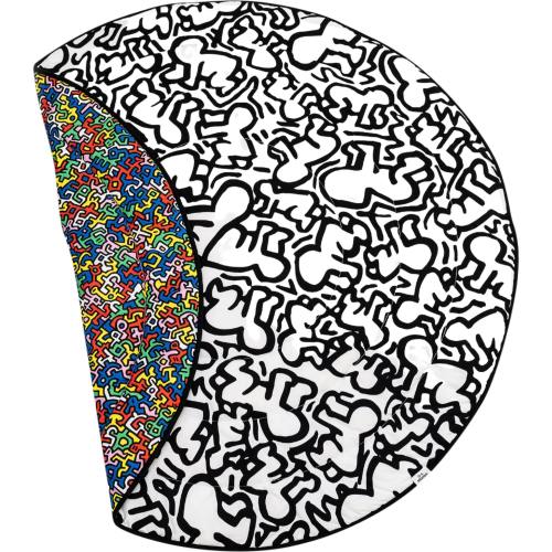 Etta Loves X Keith Haring Reversible Round Playmat