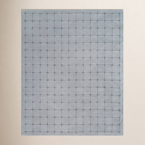 Mallory Handmade Wool Gray Rug