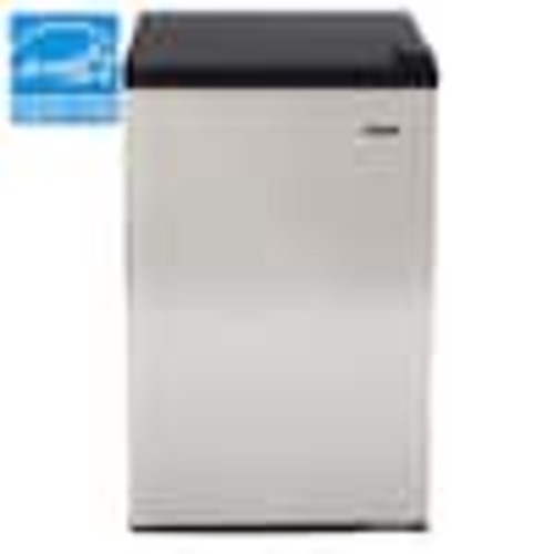 Whynter 3.0 cu. ft. Convertible Upright Freezer or Refrigerator with Reversible Door, Manual Defrost and Lock in Stainless Steel CUF-301SS