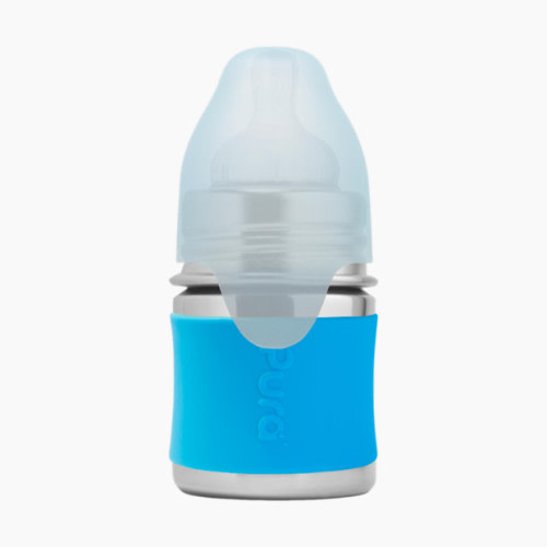 Stainless Steel Baby Bottle - Aqua
