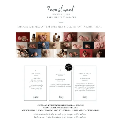 Newborn session