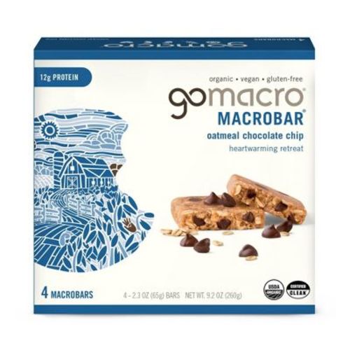 GoMacro Oatmeal Chocolate Chip MacroBar