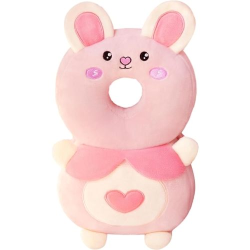 Mochila protectora de cabeza de conejito para bebé, gatear y caminar, arnés esencial para niños pequeños, cascos para bebés, regalos para amantes del bebé, artículos esenciales para rellenar la cesta