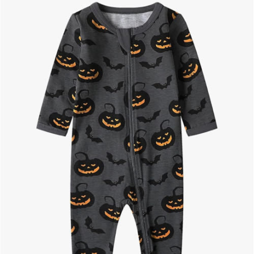 O2 BABY Baby Boys Girls Organic Cotton Zip-Front Sleeper Pajamas, Footed Sleep 'n Play