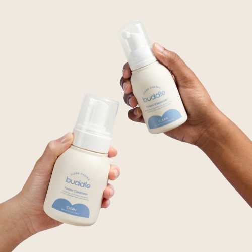 Buddle Clean Cheeks | No-Rinse Foam Cleanser for Baby Skin – My American Goods