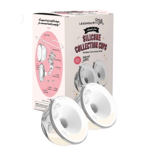 Silicone Milk Collection Cups | Legendairy Milk