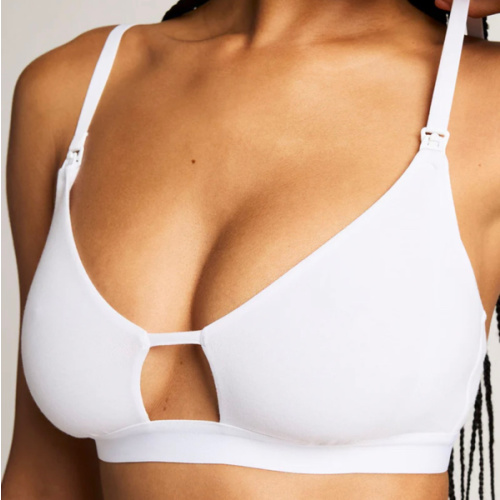 Cloud Cotton Nursing Bra in White – Negative