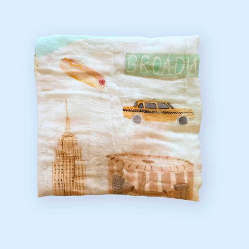 NYC Print Swaddle