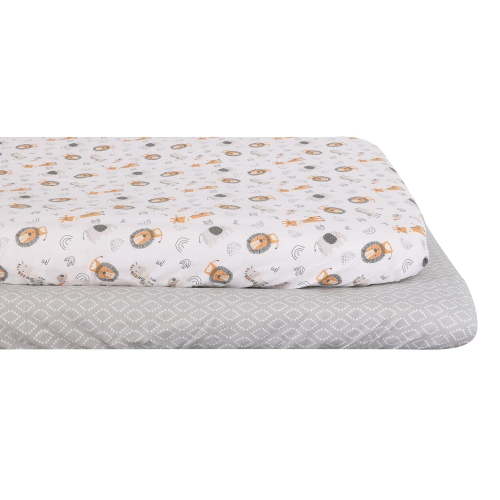 George Baby 2-Pack Mini Fitted Crib Sheets - Walmart.ca