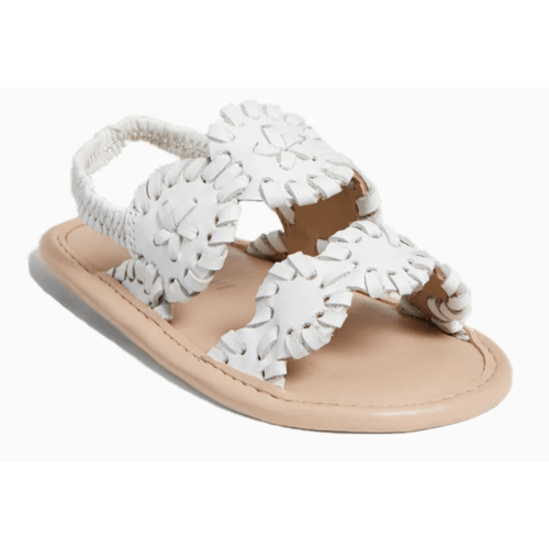 Baby Lauren Sandal - White – Jack Rogers USA