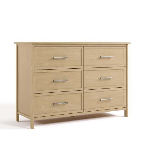 Classic 6 Drawer Double Dresser
