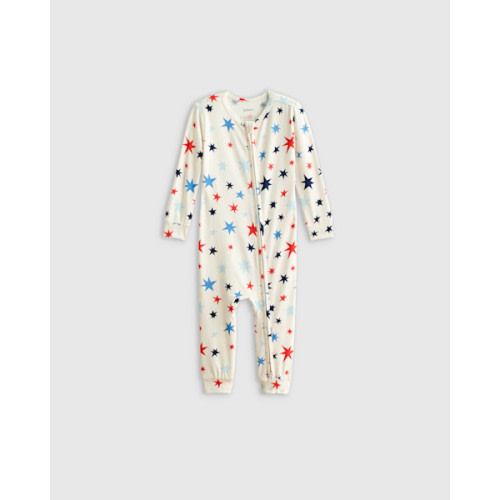 Bamboo One Piece Pajama - Baby in Wildflower Dreams