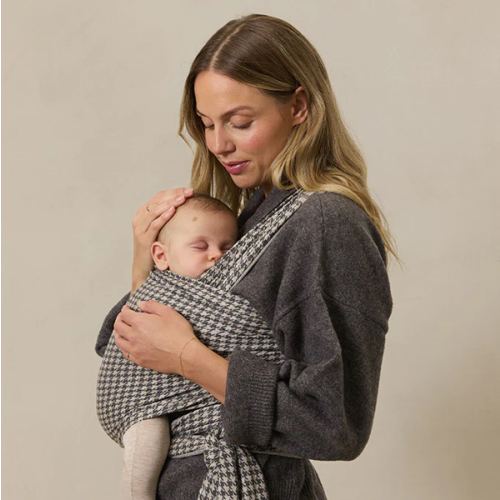 Stormy Houndstooth Wrap