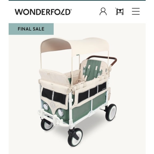 VW4 Volkswagen 4-Seater Stroller Wagon – WONDERFOLD