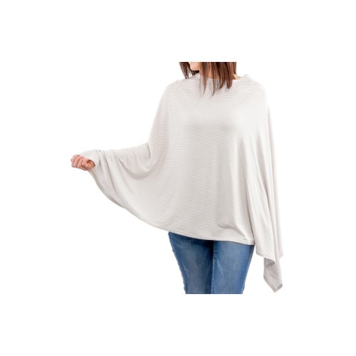 Nursing Cover for Breastfeeding, Soft & Breathable Nursing Poncho