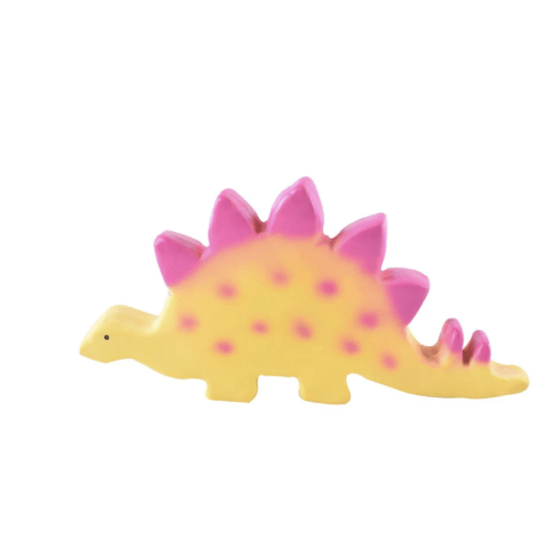 Baby Stegosaurus (Stego) Organic Natural Teether/Rubber Toy