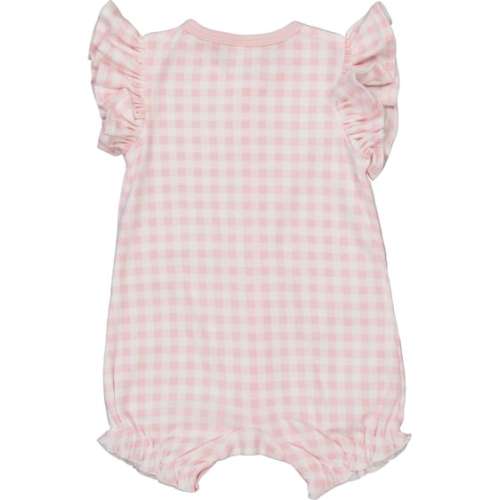 Light Pink Baby Short Frill Sleeve Romper | Best&Less™ Online