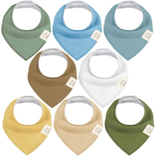 Organic Baby Bandana Bibs, Toddler Teething Bibs | KeaBabies