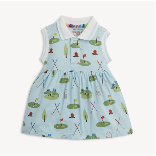 Magnetic Me Gopher It Magnetic Bodysuit Polo Dress