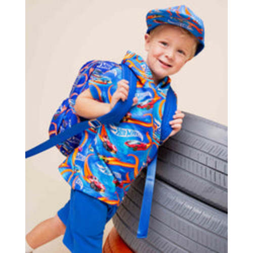 Hot Wheels™ Full Throttle Short Sleeve Hooded Sweatshirt & Short Set