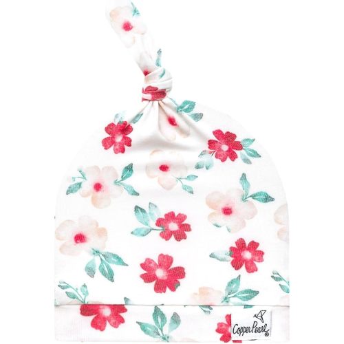 Noel Top Knot Hat 0-4mo