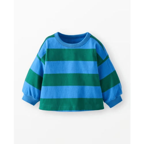 Baby Oversized Long Sleeve Ringer T-Shirt