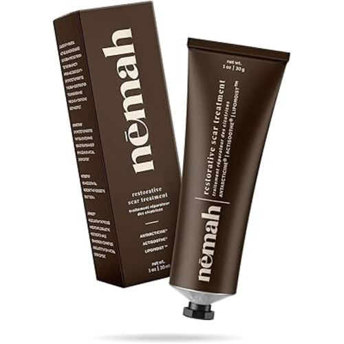 Nemah - Restorative Scar Treatment for C Section Recovery - C Section Scar Treatment for Postpartum - Reduces the Appearance of Scars from Acne - Vegan & Cruelty-Free - 1 oz.