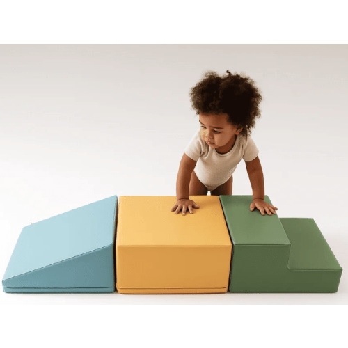 IGLU Soft Play Foam Block Set - Mini Climbie, Pastel Turquoise