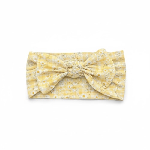 Yellow Daisy Bamboo Bow