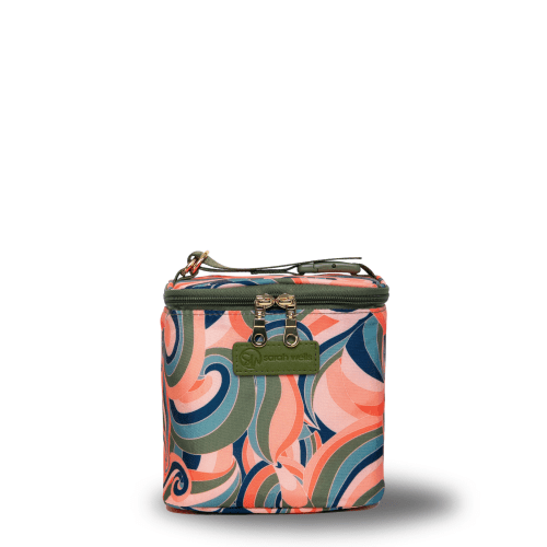 Cold Gold Breastmilk Cooler Bag (Ice Pack Included) (Groovy) – Sarah Wells Bags