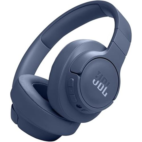 JBL Tune 770NC - Adaptive Noise Cancelling with Smart Ambient Wireless Over-Ear Headphones, Bluetooth 5.3, Up to 70H Battery Life with Speed Charge, Lightweight, Comfortable & Foldable Design (Blue)