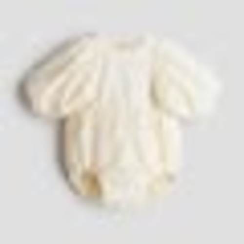Eyelet Embroidered Romper Suit