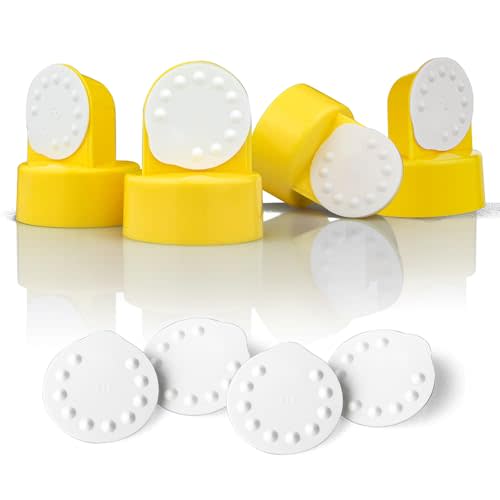 Nenesupply Membranes Valves Compatible with Medela Breast Pump Parts Not Original Medela Membrane Replacement Parts Accessories Compatible with Pump in Style Parts Symphony Harmony Hand Pump