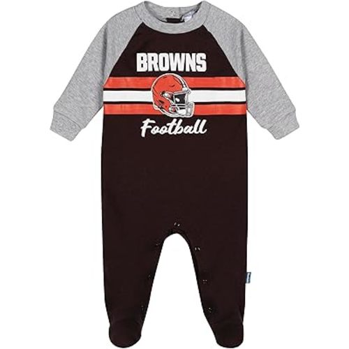 Gerber NFL unisex-baby Nfl Team Footed Coverall
