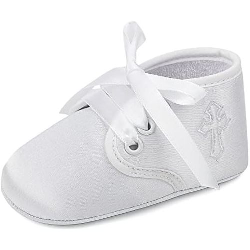 Baby Boys Soft Cross Baptism Christening Shoes Premium Sole Infant/Toddler Sneaker