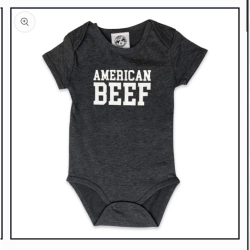 American BEEF Onesie – Cowkid Clothing Company