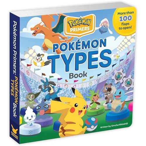 Pokémon Primers: Types Book Board book – Lift the flap, December 6, 2022
