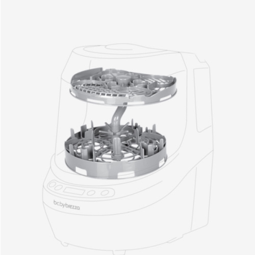 Breast Pump Rack For Bottle Washer Pro – Baby Brezza