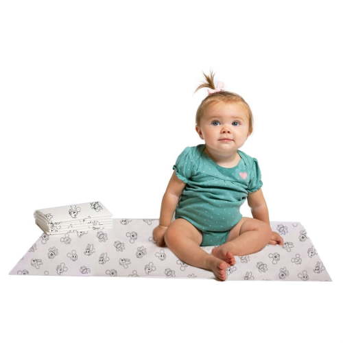 J.L. Childress Disney Baby Disposable Changing Pads, Absorbent & Leak-Resistant, 24 pack